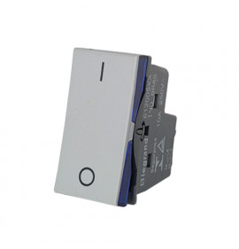 Modulo Interruptor Bipolar Simples - Pial Plus + Cinza 